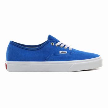 Damske Tenisky Vans Pig Suede Authentic Modre/Biele VA69LIJMR